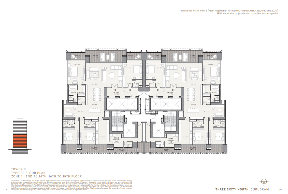 Menu Floor Plan 2